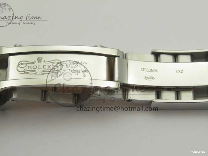 SS A2836 Dial Brown VRF Bracelet Best on SS RG 1:1 Yacht-Master 116621 Edition 0126